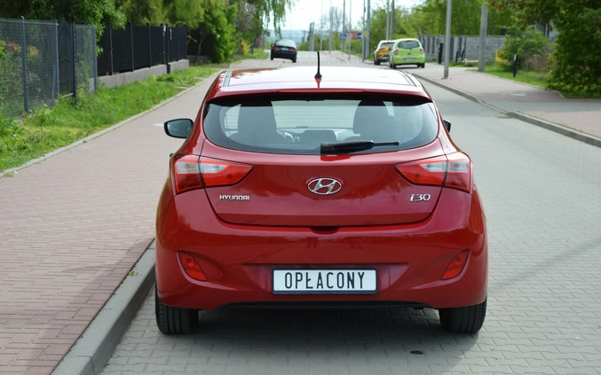 Hyundai I30 cena 28900 przebieg: 161238, rok produkcji 2012 z Płock małe 596